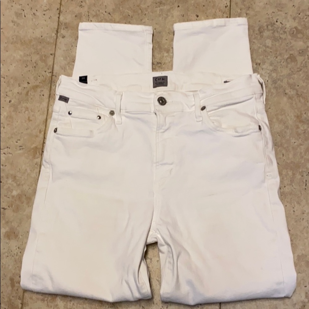 Citizens of Humanity White Jeans sz 28 Ski…